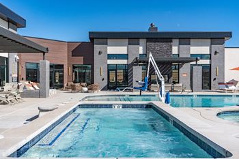 Resort style pool